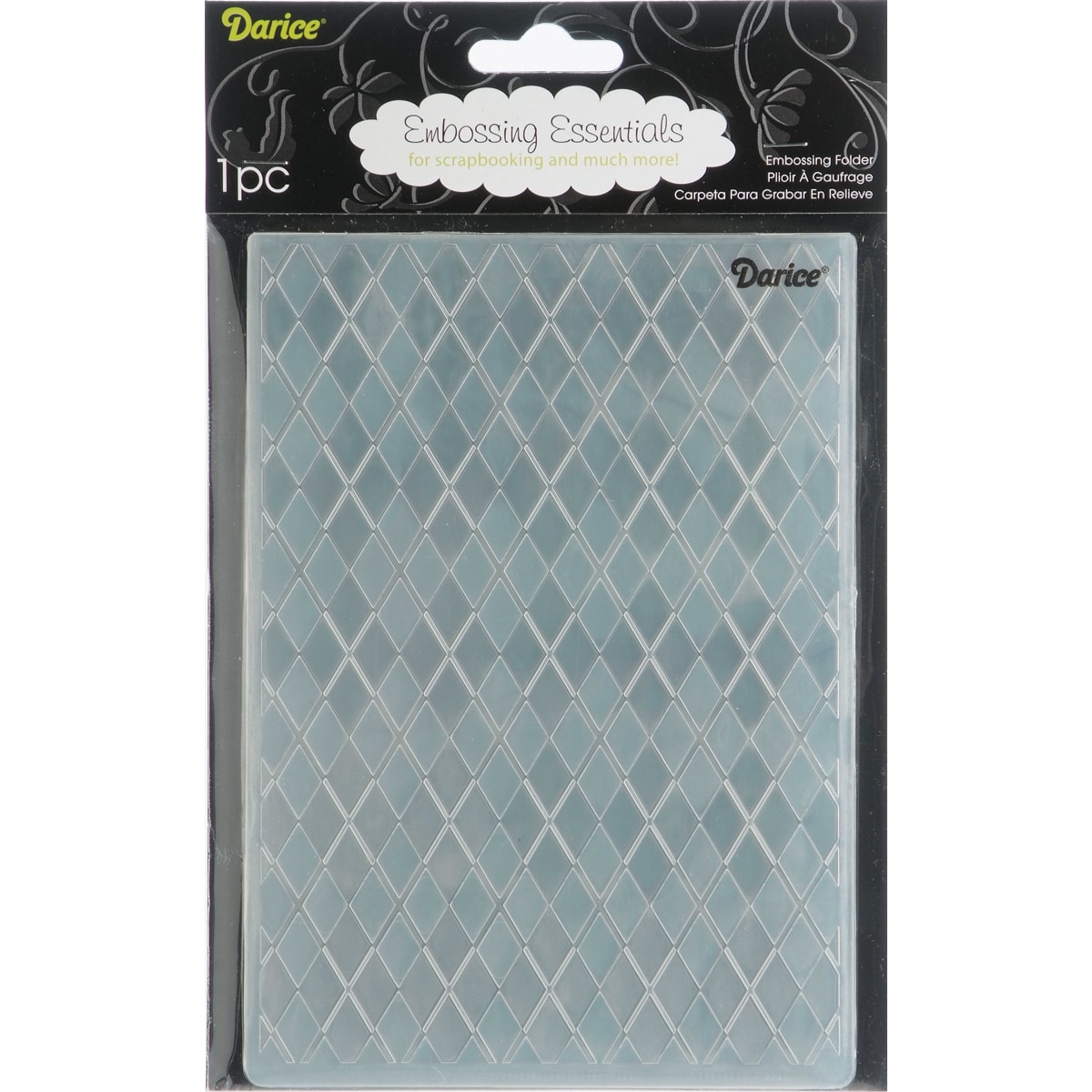 Darice Argyle Background Embossing Folder