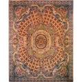 Safavieh Handmade Classic Empire Taupe/ Light Green Wool Rug (9'6 x 13'6)