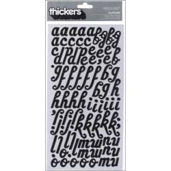 Thickers Foam Stickers -Custard/Black - Bed Bath & Beyond - 6725139