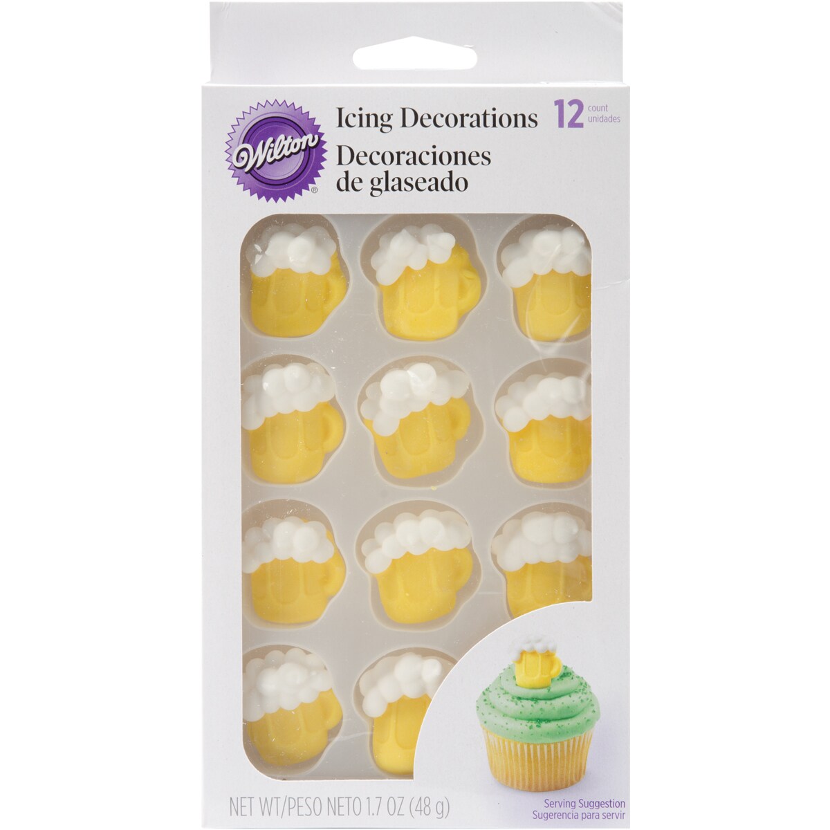 Shop Royal Icing Decorations 12/PkgBeer Mug Free Shipping On Orders