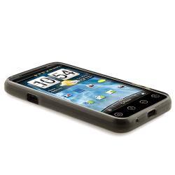 Shop Basacc Clear Smoke Tpu Rubber Skin Case For Htc Evo 3d Free