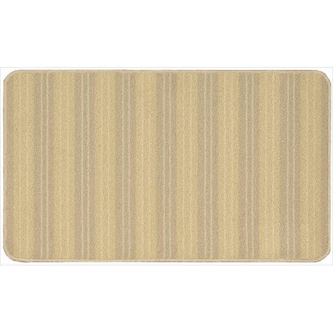 Nourison Essentials Stripe Gold Rug (1'8 x 2'10) - 1'8" x 2'10"