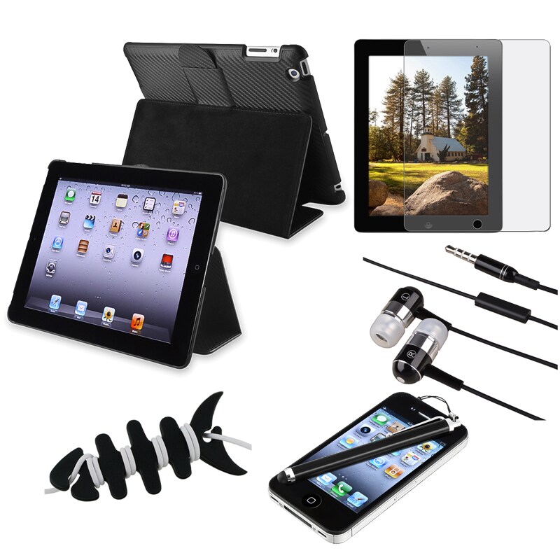 Case/ Screen Protector/ Headset/ Wrap/ Stylus for Apple iPad 2/ 3