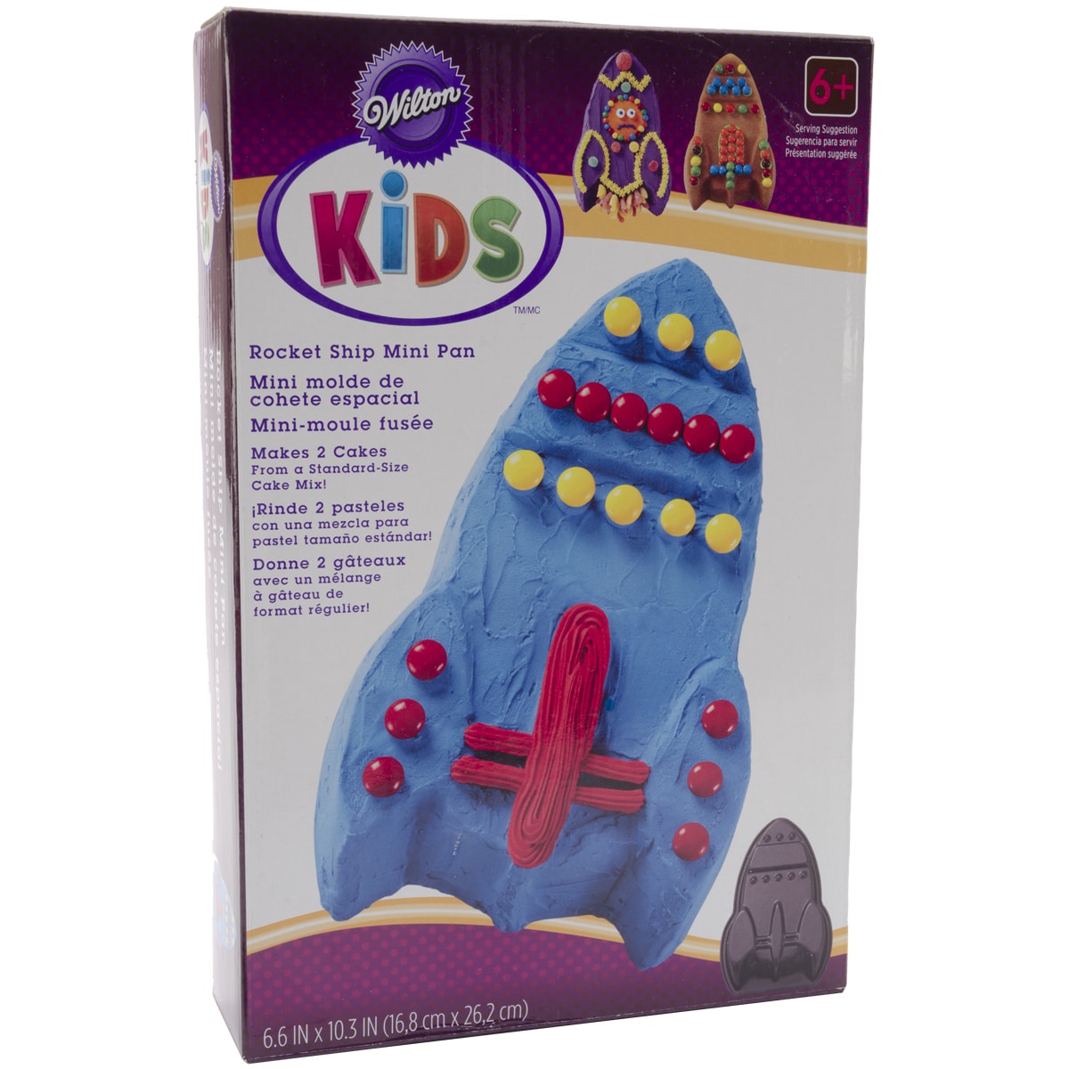 Kids Rocket Baking Pan Baking Novelty Pans