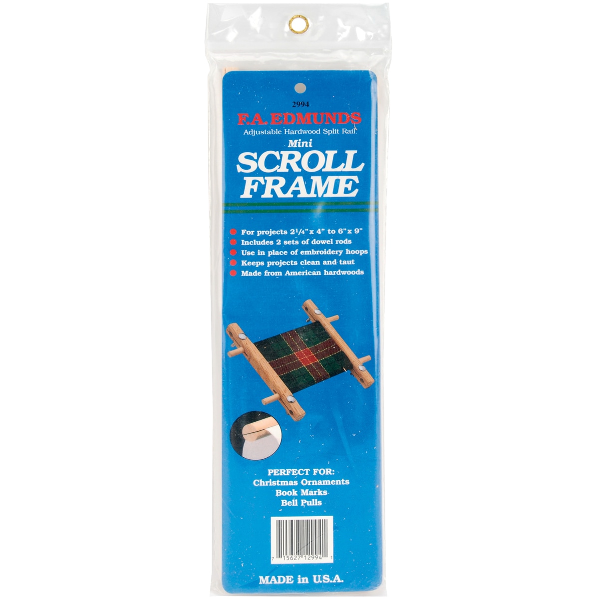 Split Rail Mini Scroll Frame