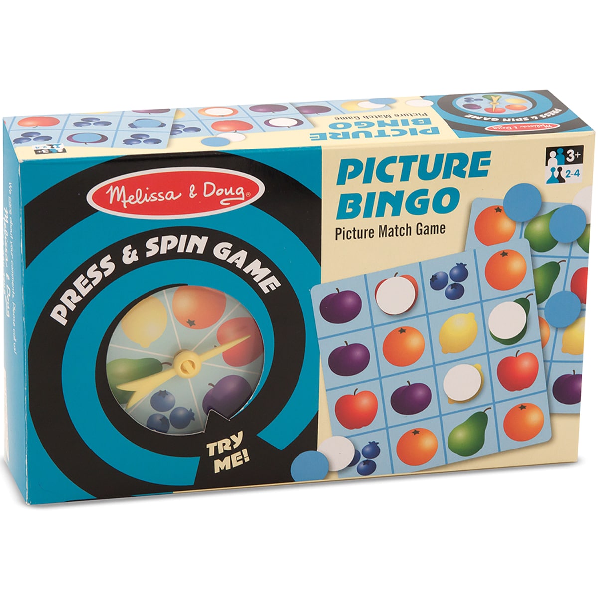 Melissa & Doug Educational 'Picture Bingo' Game for Ages Three and Up