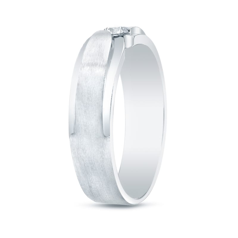Auriya Men's 14k Gold 1/2ct TDW Round Diamond Ring or Wedding Band