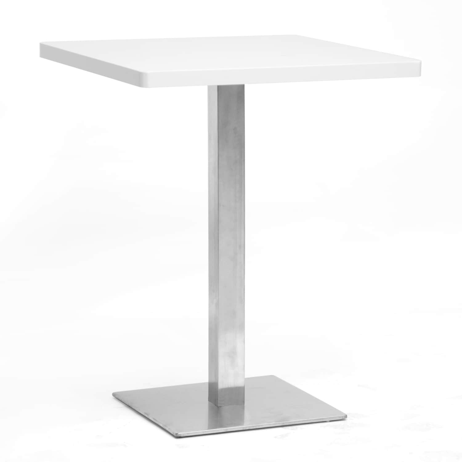 Baxton Studio Monaco White Modern Bistro Table