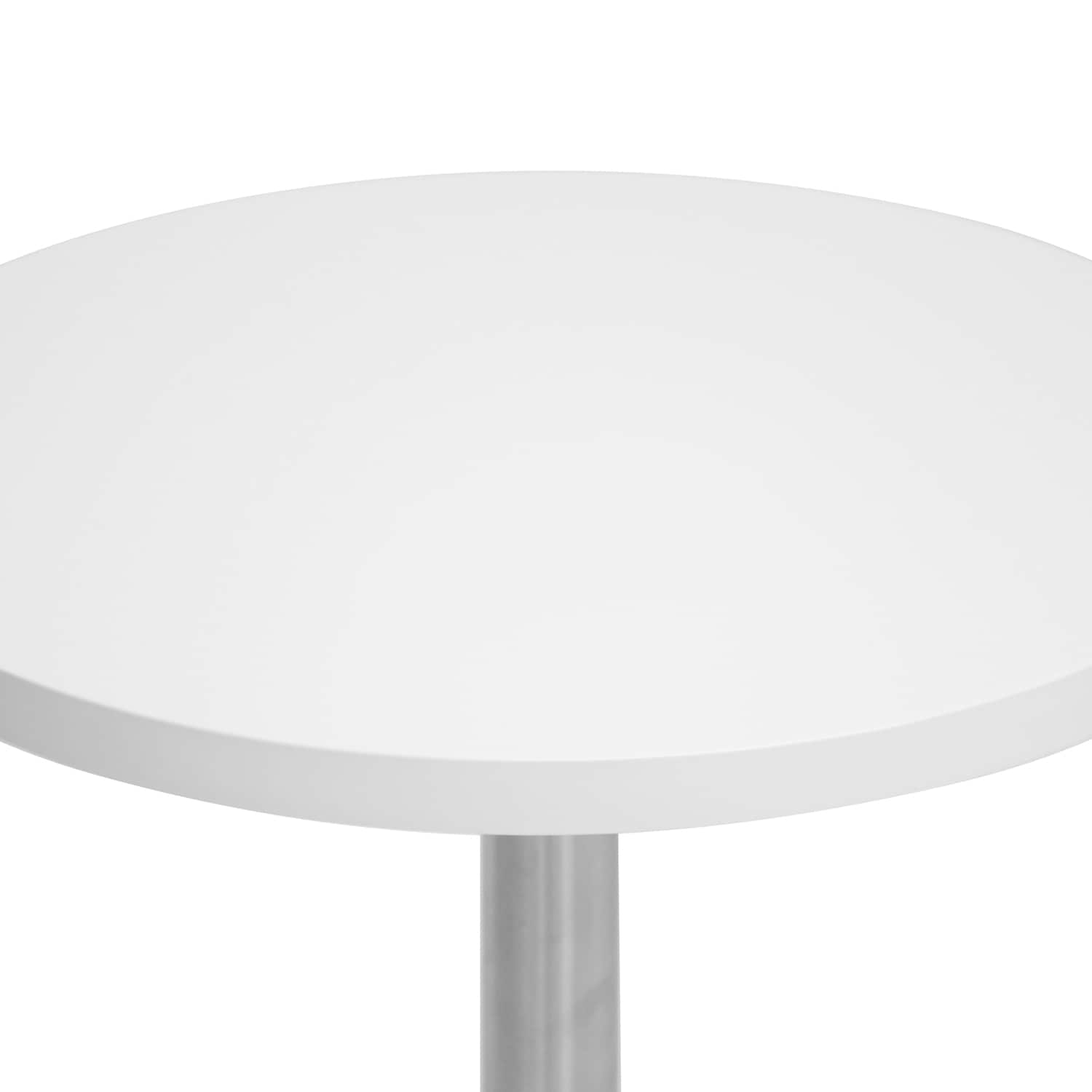 Baxton Studio Monaco White Modern Bistro Table