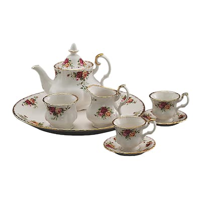 Royal Albert Old Country Roses Teaset 9 Pieces Le Petite