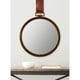 preview thumbnail 2 of 2, SAFAVIEH Time Out Warm Amber 21-inch Round Decorative Mirror - 21" x 1.5" x 21"