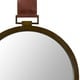 preview thumbnail 3 of 2, SAFAVIEH Time Out Warm Amber 21-inch Round Decorative Mirror - 21" x 1.5" x 21"