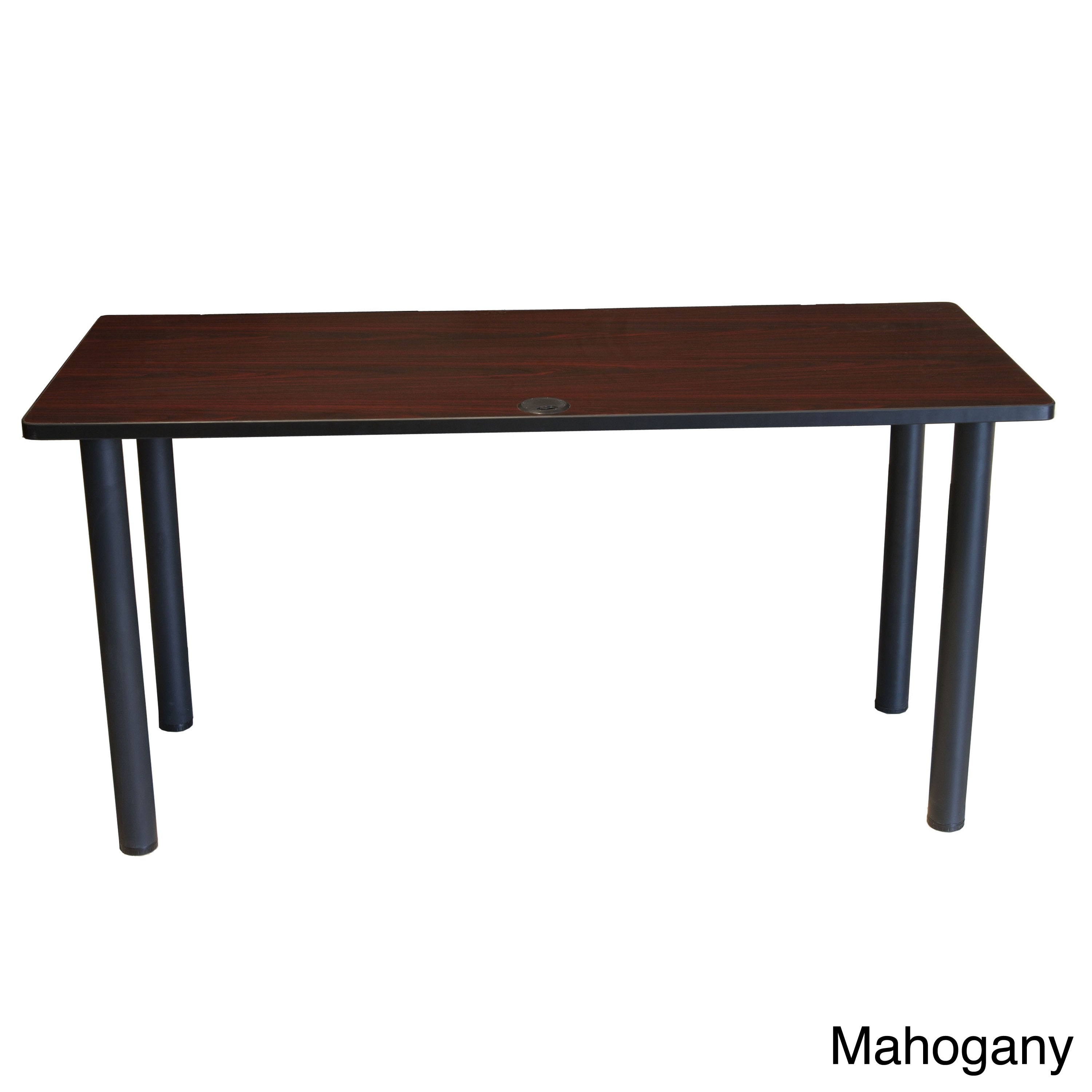 36 Mahogany 24 x 36 Mahogany w casters Boss Training Table 24 x 36