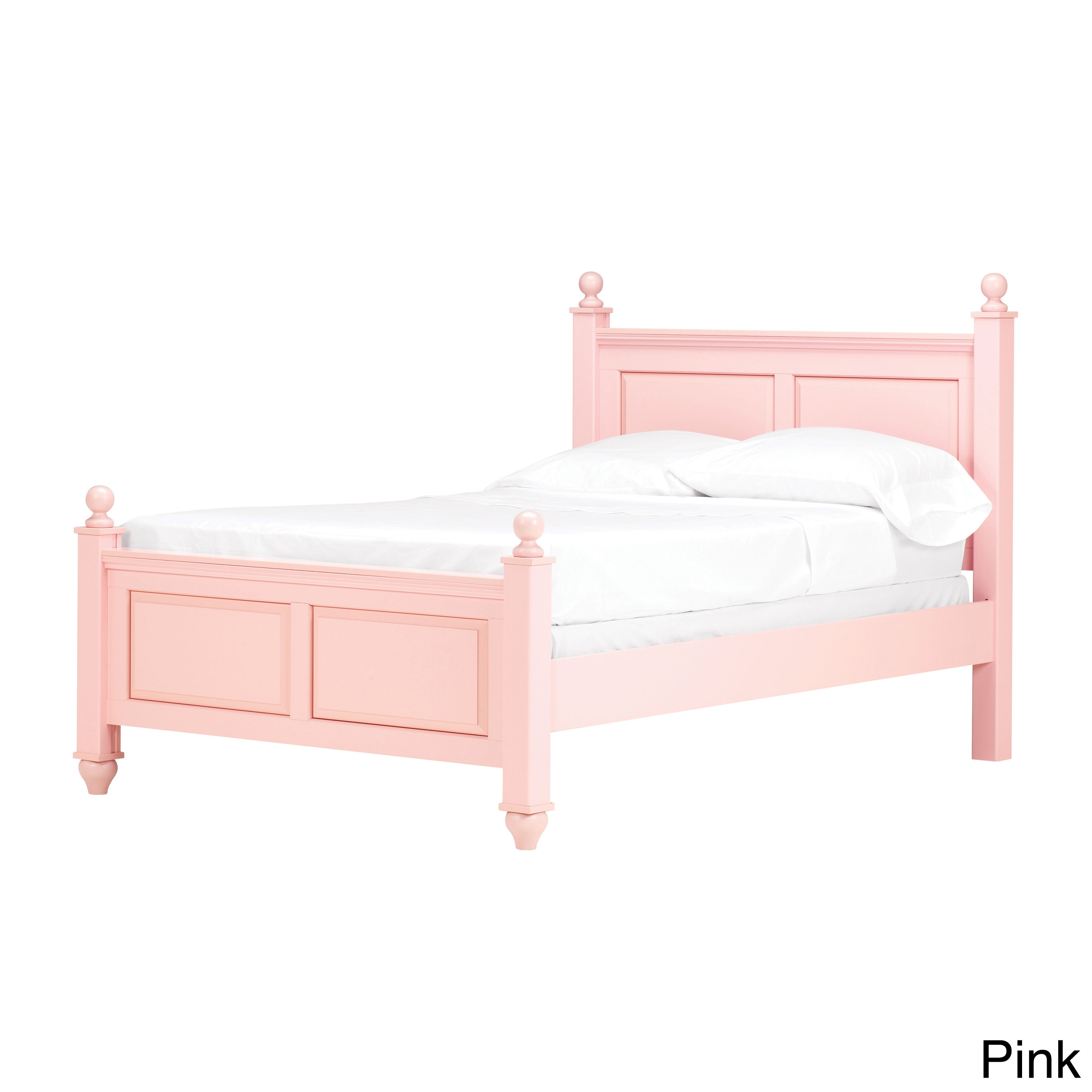 Lang Furniture Lang Furniture Full size Post Bed Assembly Pink Size Full