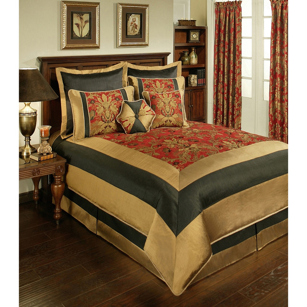 Red Floral Comforter Sets Find Great Bedding Deals Shopping At