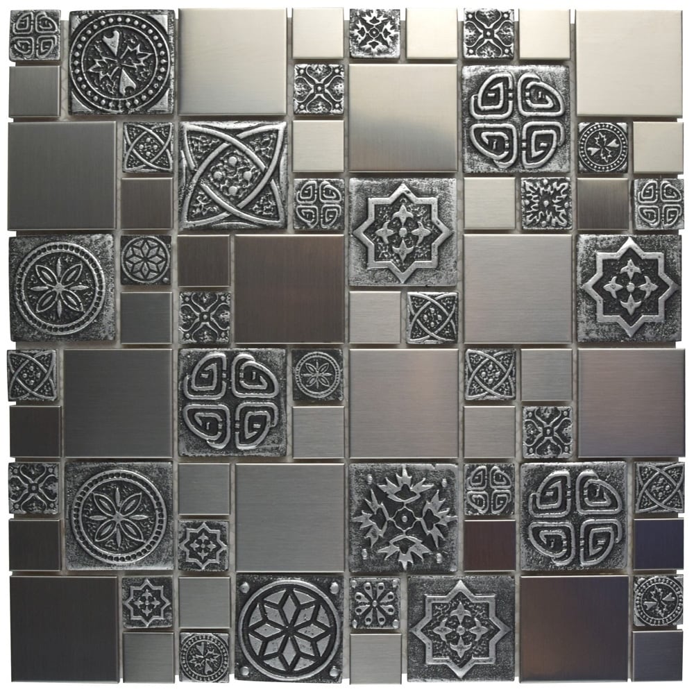 Stainless Steel Tile Wall and Floor Tiles in Ceramic