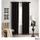preview thumbnail 6 of 25, Grand Luxe 100-Percent Linen Gotham Grommet Top Curtain Panel