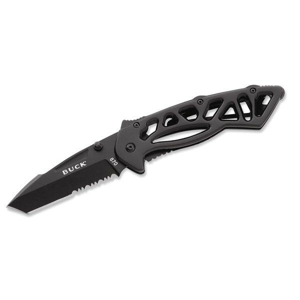 Buck Bones Black Large Knife 0870BKX   15281010  