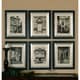 preview thumbnail 2 of 1, Uttermost Paris Scene Framed Art Set/6 - Green