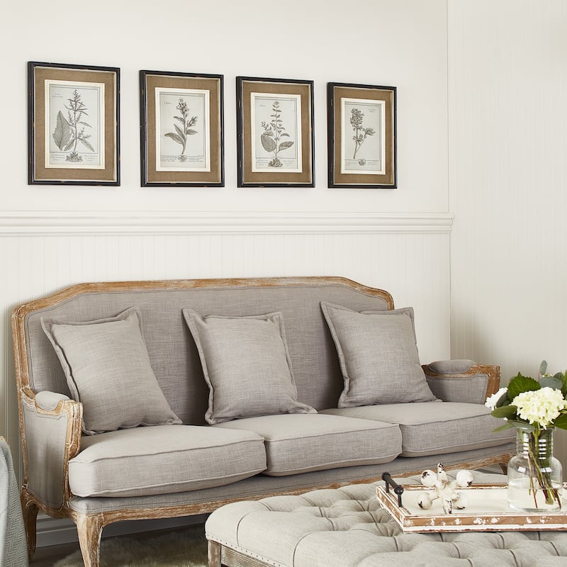 Uttermost Casual Grey Study Framed Art (Set of 4) - White