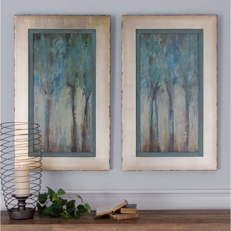 Uttermost 'Whispering Wind' Framed Art (Set of 2)