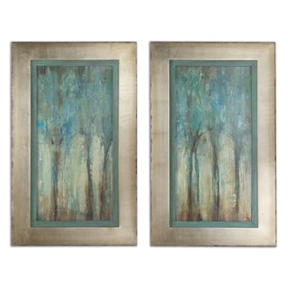 Uttermost 'Whispering Wind' Framed Art (Set of 2)