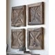 preview thumbnail 2 of 0, Uttermost Rennick Reclaimed Wood Wall Art