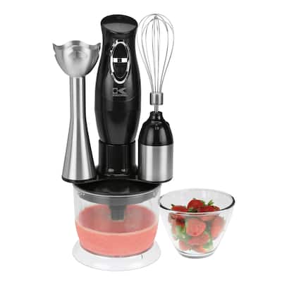 Kalorik 3-in-1 Immersion Blender, Chopper, and Mixer