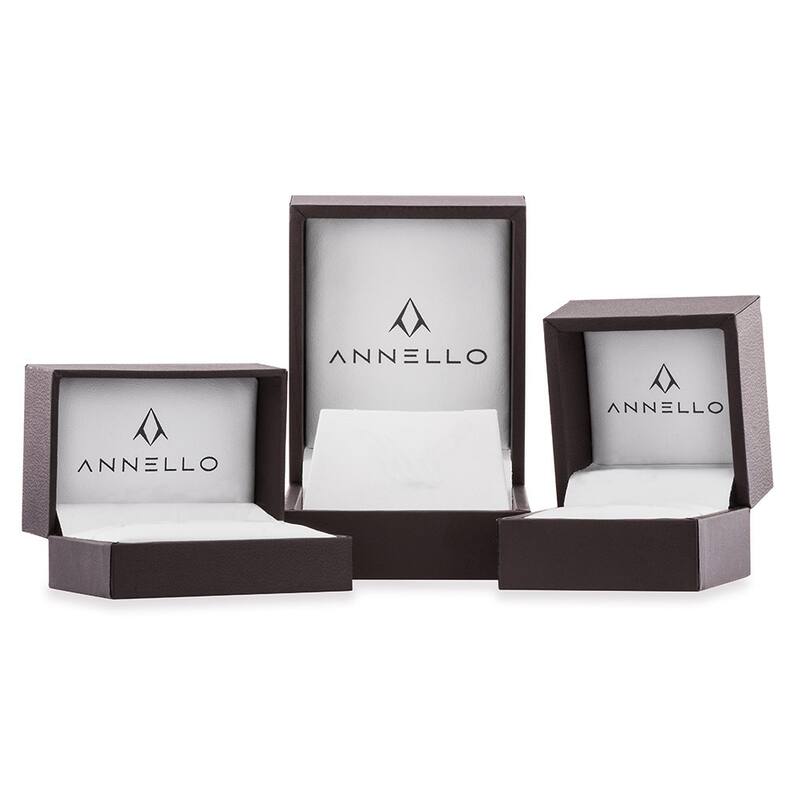 Annello by Kobelli 14k White Gold 2ct TGW Radiant-cut Moissanite and Diamond Halo Engagement Ring