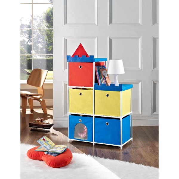 Altra Kids 5 bin Castle Storage Unit Altra Kids' Storage