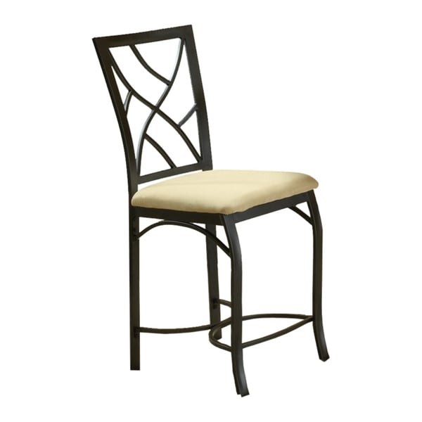 Sanford 24 inch High Pub Barstool (Set of 2) Bernards Bar Stools