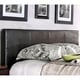 preview thumbnail 6 of 5, Furniture of America Lala Modern Full Faux Leather Padded Kids Platform Bed