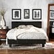 preview thumbnail 3 of 5, Furniture of America Lala Modern Full Faux Leather Padded Kids Platform Bed