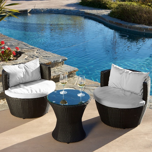 Christopher Knight Home Kono 3 piece Chat Set   Shopping