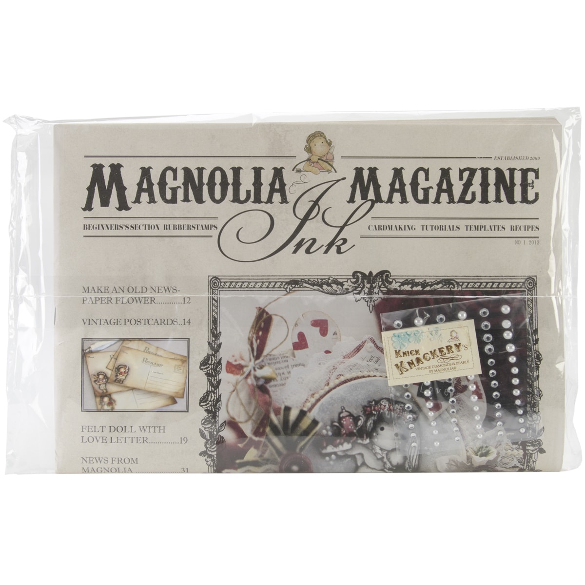 Magnolia Ink Magazine 2013 No.1  With Love   English Edition Today $