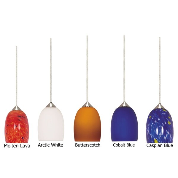 Nuvo 1-light 6-inch Halogen Brandy Pendant