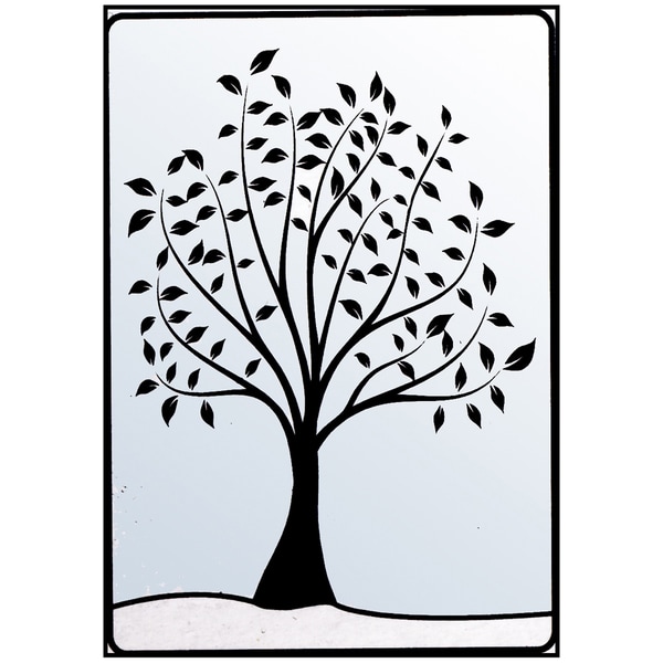 Crafts Too Embossing Folder 4"X6" Leafy Tree Ecstasy Crafts Cutting & Embossing Dies