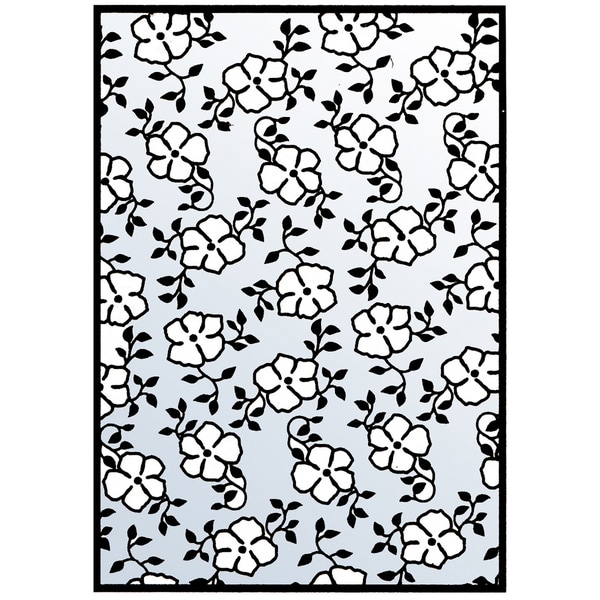 Nellie Snellen Embossing Folder 4"X6" Small Flowers 1 Ecstasy Crafts Cutting & Embossing Dies