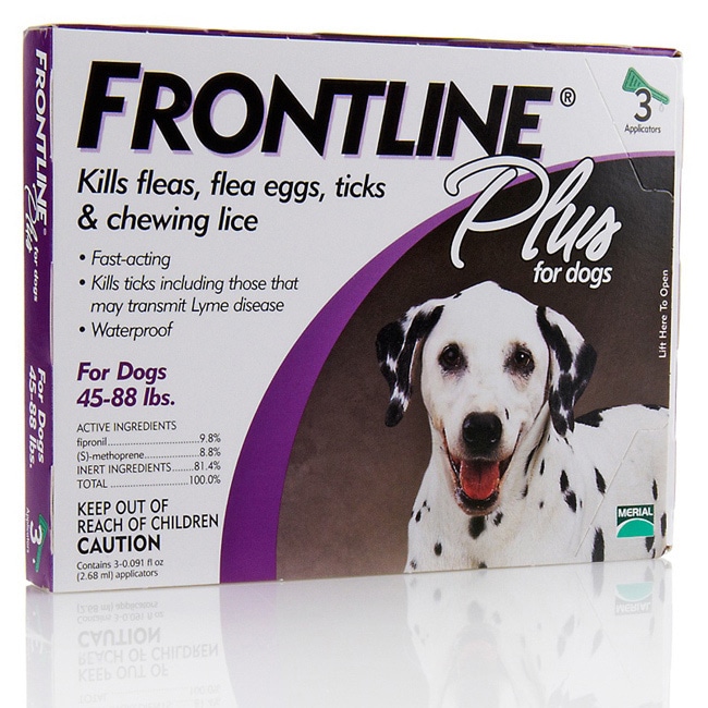frontline plus for dogs 8 month supply