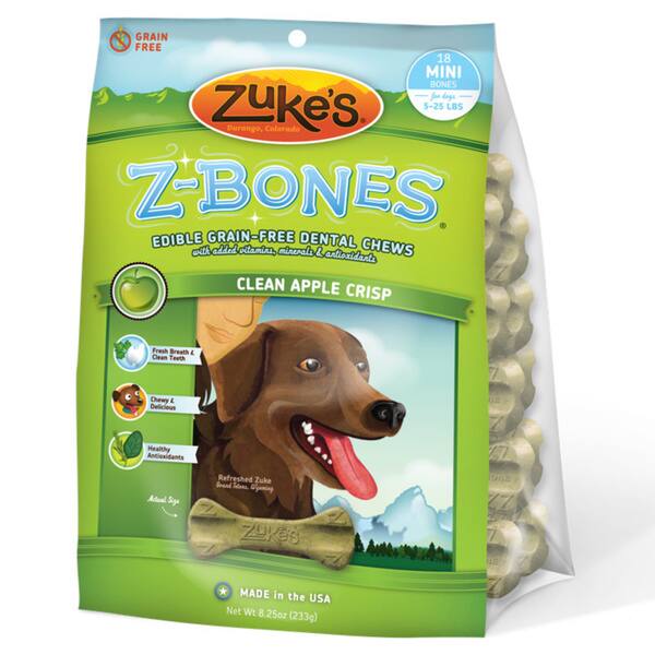 Zuke's Mini Dog ZBones Pouch (Pack of 18) Overstock 7907293
