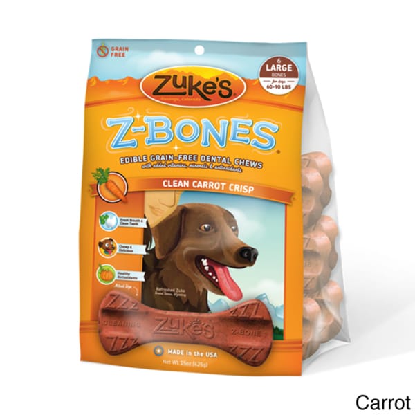 Zukes Dog Z Bones (6 Count)