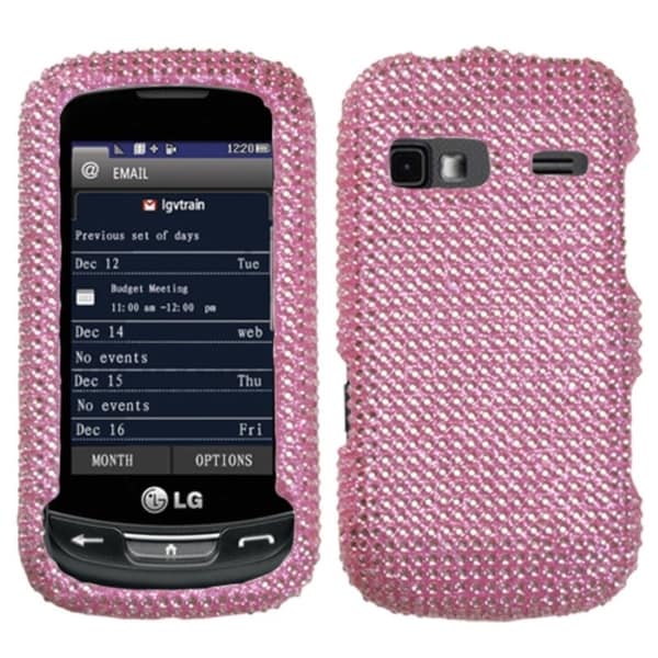 MYBAT Pink Diamante Case for LG LN272 Reflex/ C395/ UN272 Freedom MyBat Cases & Holders