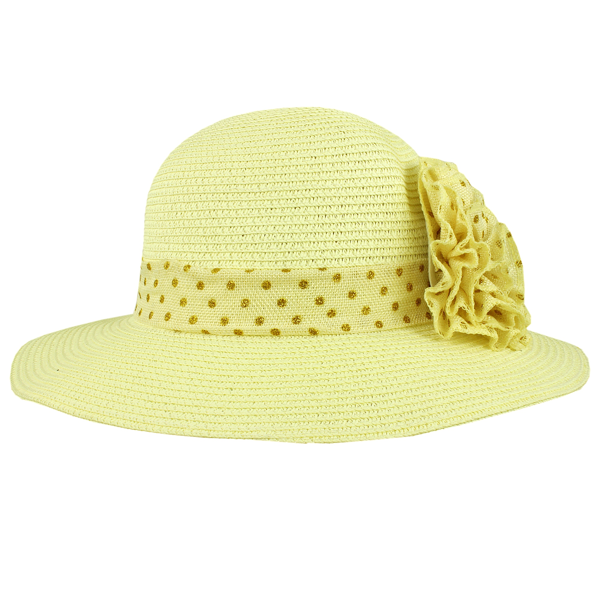 Faddism Faddism Vintage Summer Travel Hat White Size One Size Fits Most