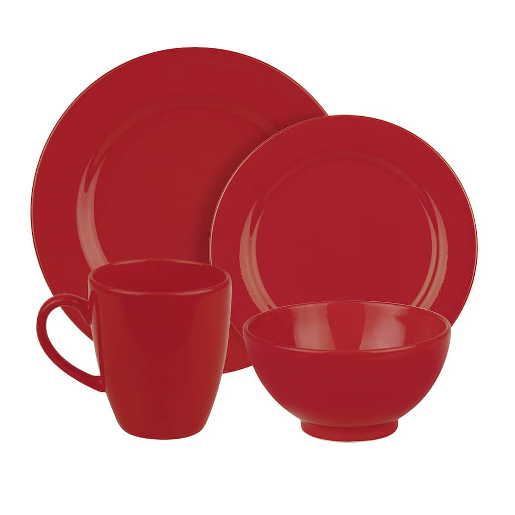 Waechtersbach Fun Factory Red 16-piece Dinnerware Set