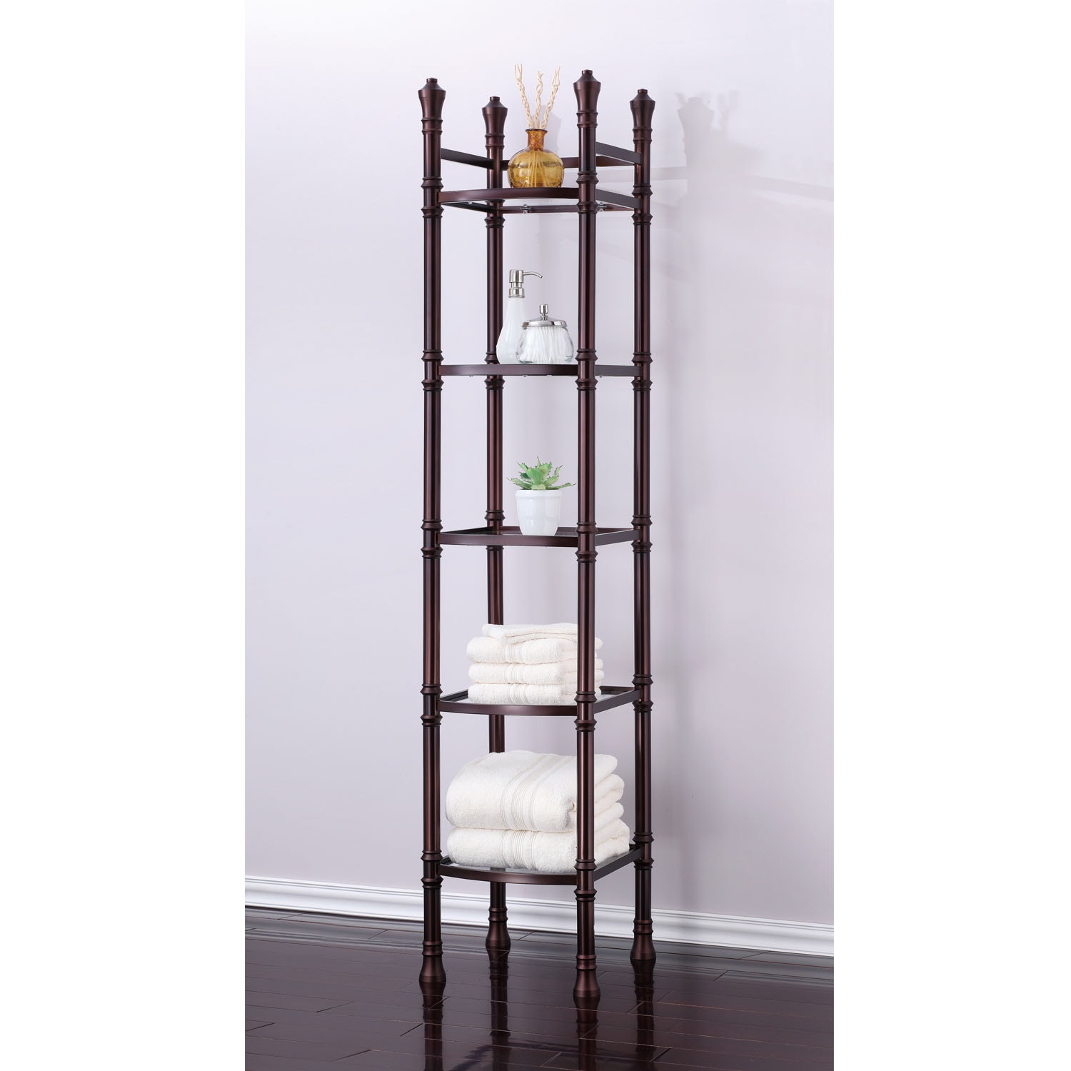 Monte Carlo Bathroom Tower Shelf