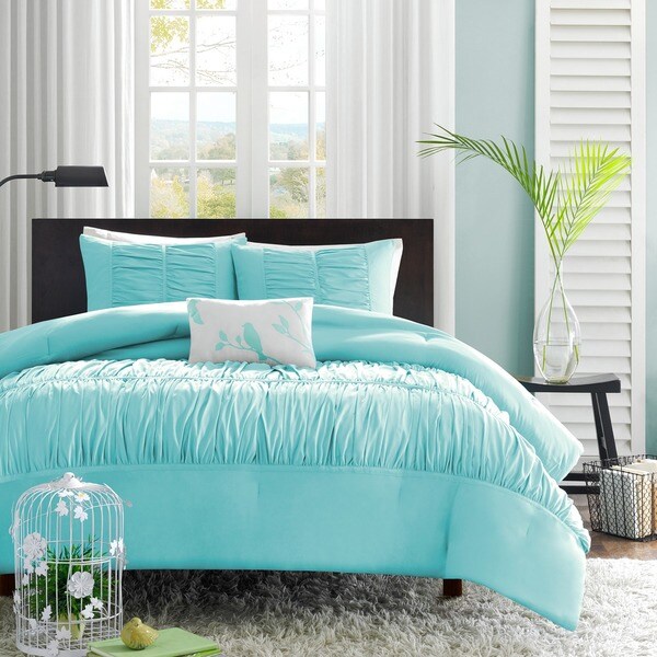 Mi Zone Cristy Aqua Comforter Set