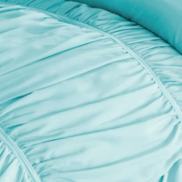 Shop Mi Zone Cristy Aqua Comforter Set On Sale Free Shipping