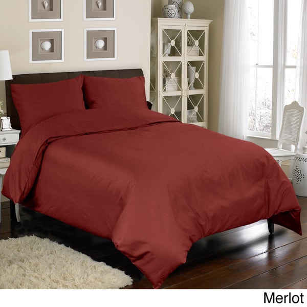 Grand Luxe Egyptian Cotton Sateen 500 Thread Count 3 piece Mini Duvet