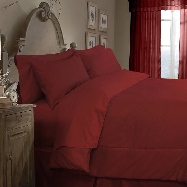 Shop Egyptian Cotton 500tc 4 Piece Comforter Set Free Shipping