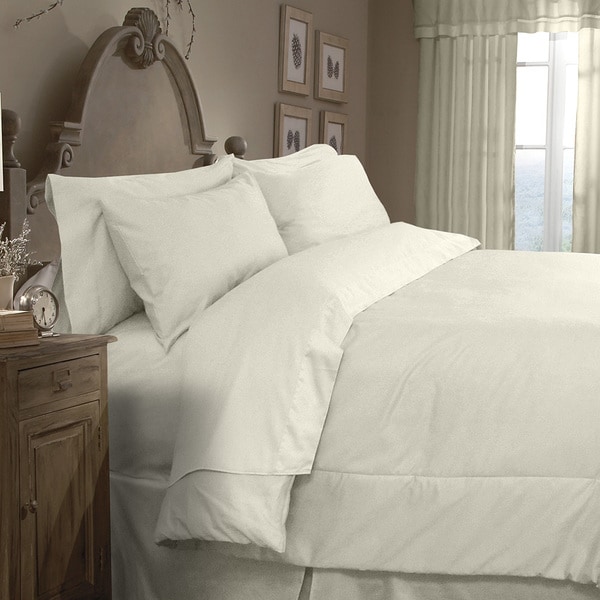 Shop Egyptian Cotton 800TC 4piece Comforter Set Free Shipping Today